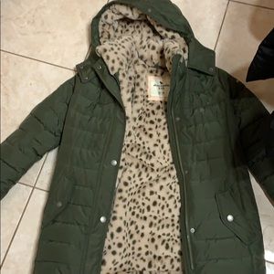 coat with furry inside